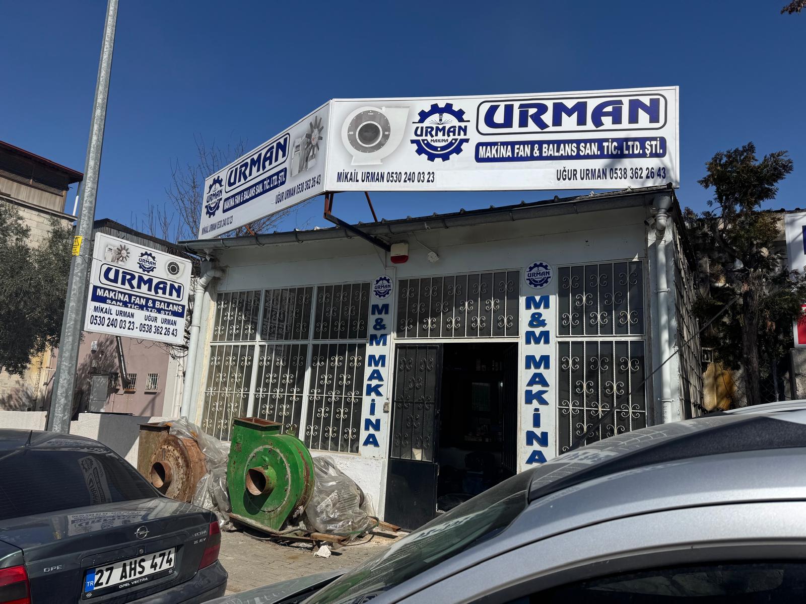 Urman Makina Fan Balans Görseli 45